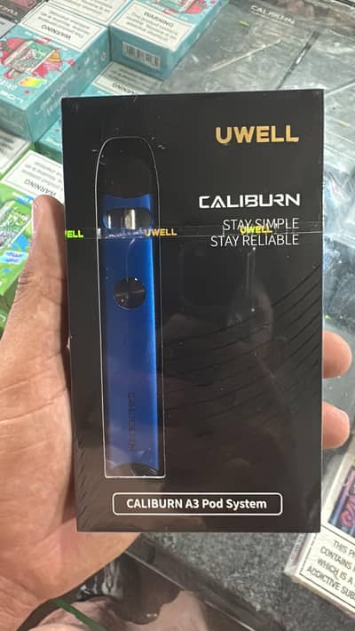 Uwell caliburn A3/ VAPE / POD / FLAVOURS / ARGUS / TOKYO