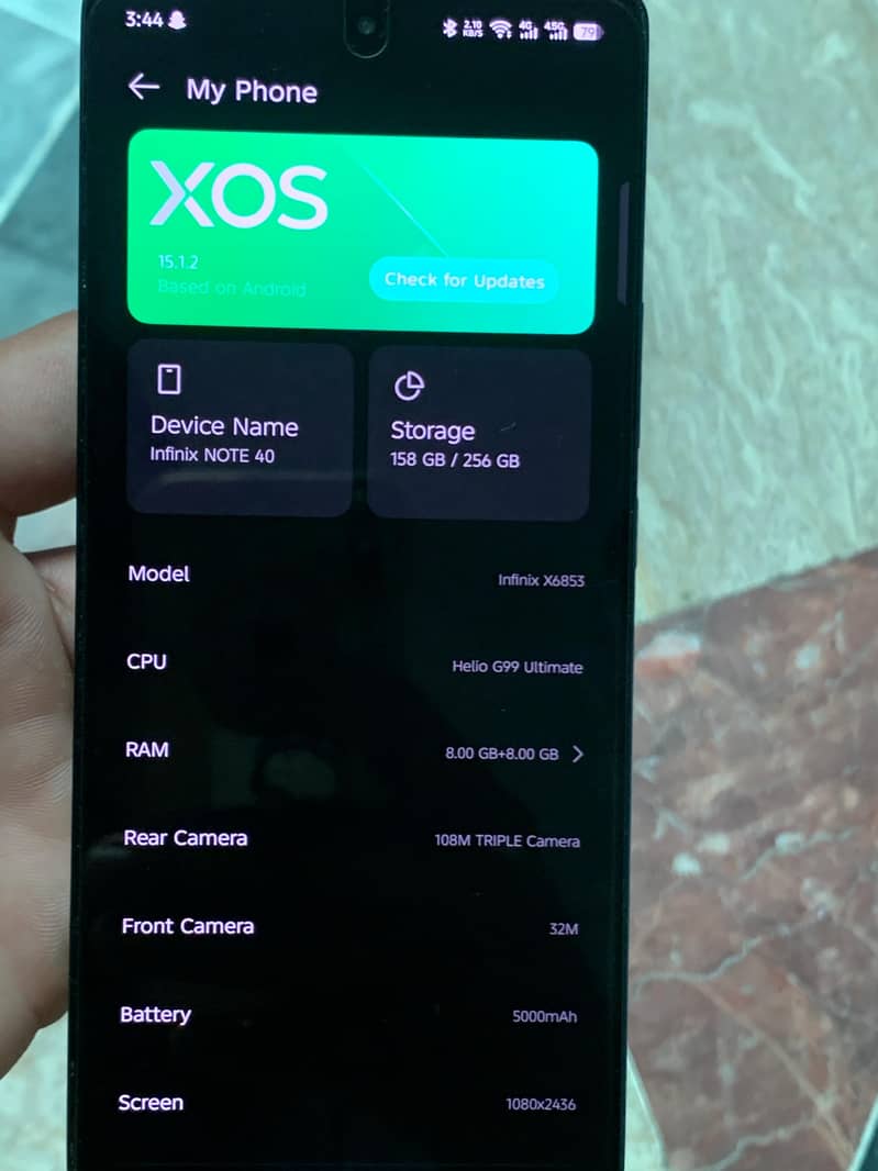Infinix Note 40 6
