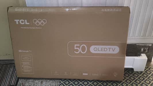 TCL 50 Inch QLED 4K Smart TV (50T6D) – Excellent Condition