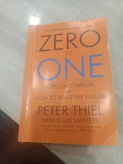 zero to one notes on startups or how to build the future peter thiel