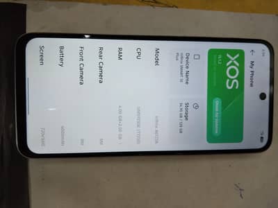 infinix smart  10 plus open box phone box charger available hai