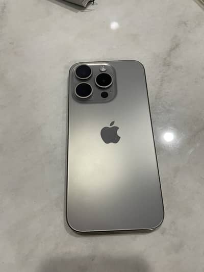 Iphone 15 pro natural titanium jv