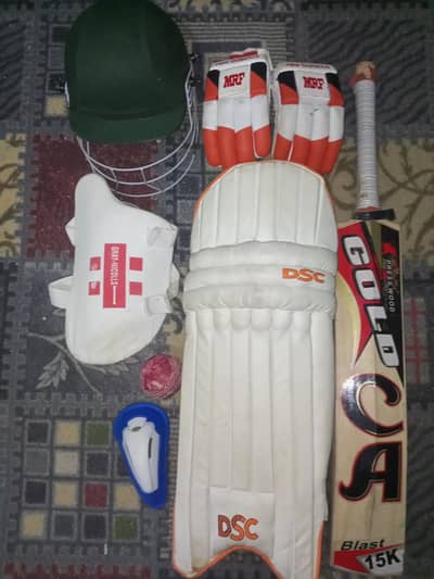 cricket complete kit with bag