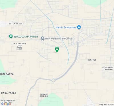 DHA Multan Sector I Massive 2 Kanal Opportunity | 1 Kanal Plot + 1 Kanal Paid Extra Land | Corner Plot on 150 Ft Road