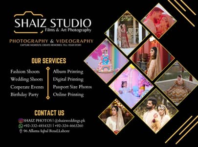 Wedding Photography & Videography By shaizweddings. pk