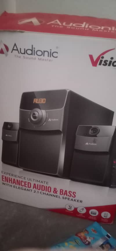 Audionic speaker model vena's 35 10/10 condition ourgent for sale