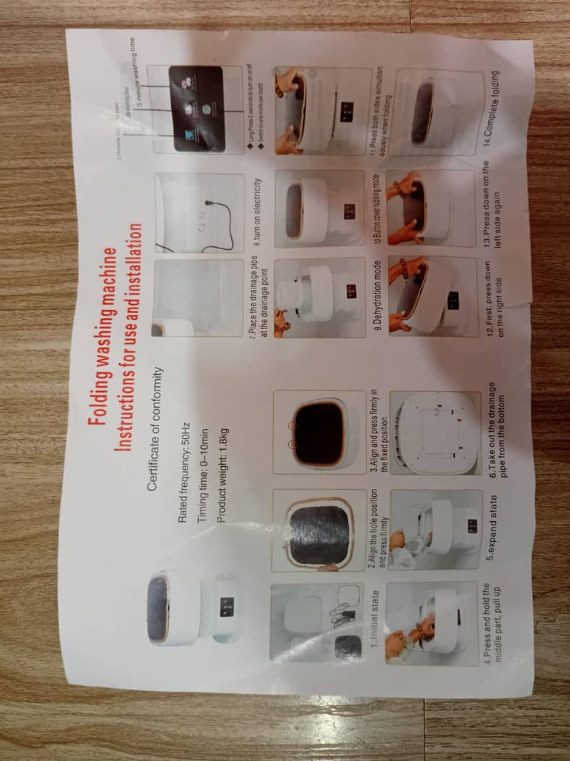 Mini washing machine 2