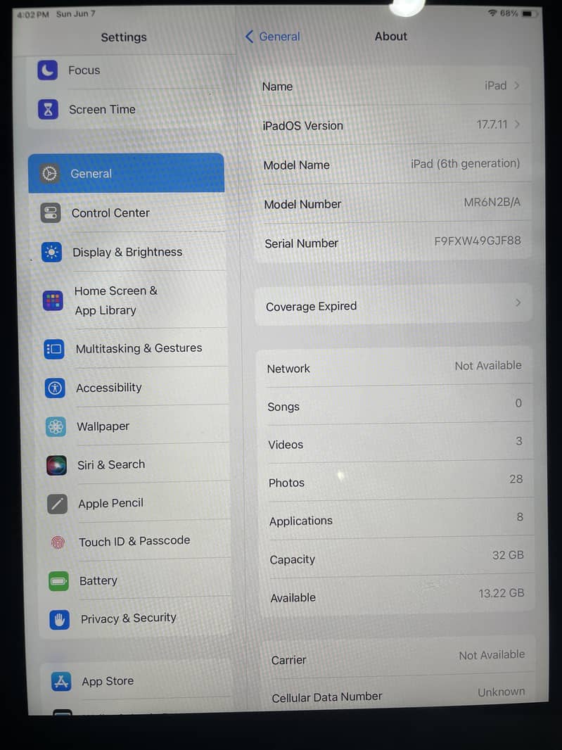 Ipad (6th Generation) 5