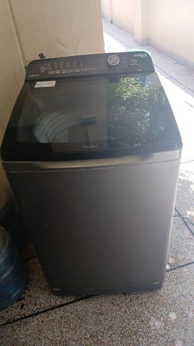 haier Automatic washing machine     contact no 0323-4705285-