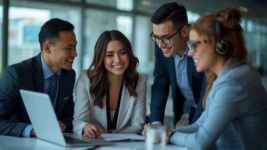 3 males & 2 females required (office work)