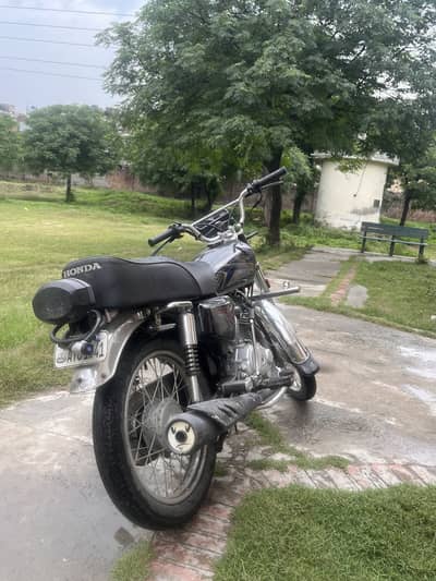 Cg 125 black colour ok condition All original parts available