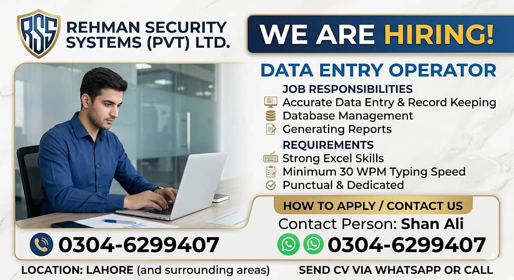 Data Entry Operator 0