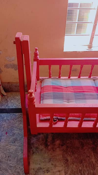 wooden jhulla