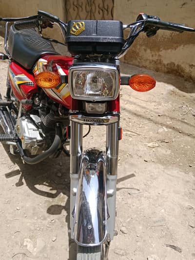 Honda CG 125 2025 Model | 7741 KM Genuine Mileage | Original Condition