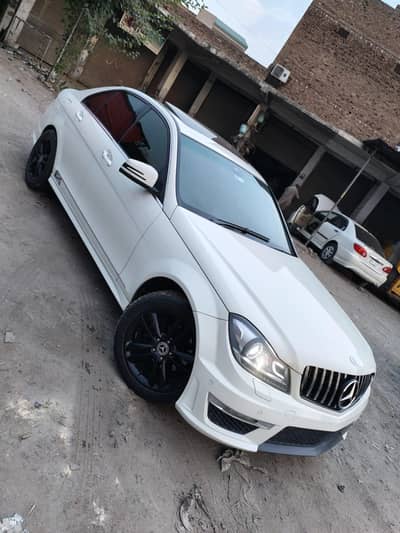 Mercedes C200 converted AMG C63