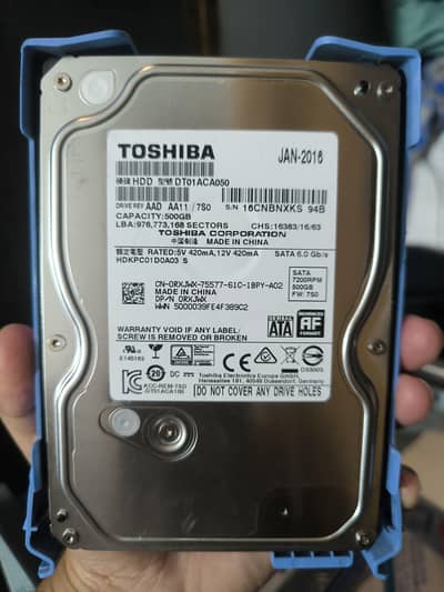 SATA Hard Drive 3.5 Inch