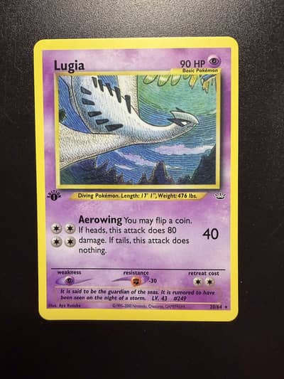 Pokemon Card Lugia