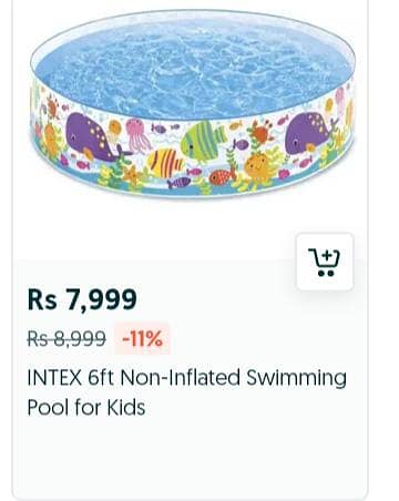 Intex wet set collextion