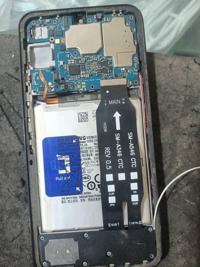 Samsung Mobile A34 5G mother bord dead all pars ok