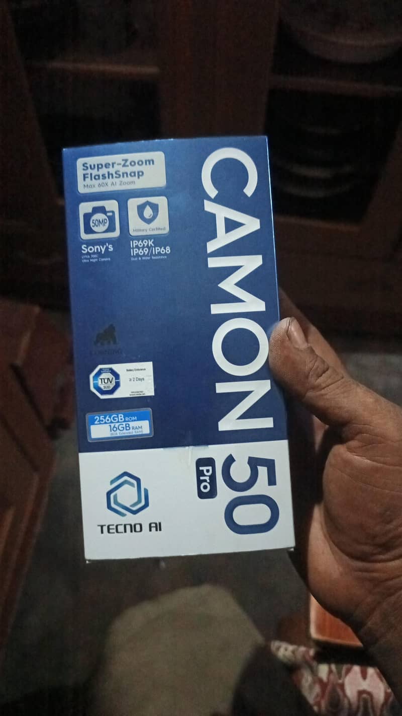 Tecno camon 50 pro 0