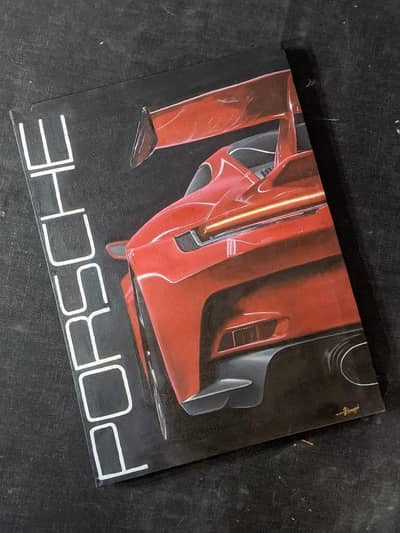 painting of Porsche 911