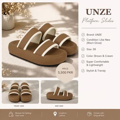 UNZE Platform Slides – Brand New | Urgent Sale