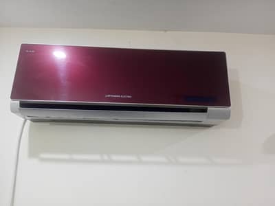 mistubishi slim 1.5ton ac good condition total orignal no rapair