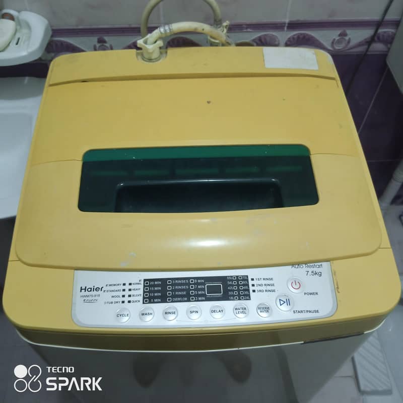 fully automatic washing machine 1