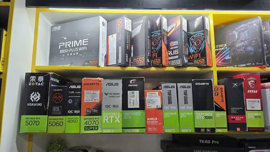 RTX 3060 / 3070 / 3080 / GTX 1660S / RX 580 / RX 6600XT Graphics Cards
