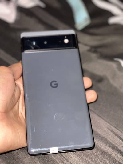 Google Pixel 6 with charger