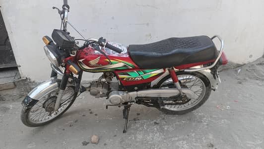 Honda CD 70 Red 2021 Registered | 65 Average | Neat & Clean Condition