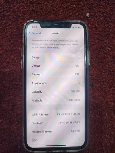 Apple iPhone XS factory unlock 256gb
