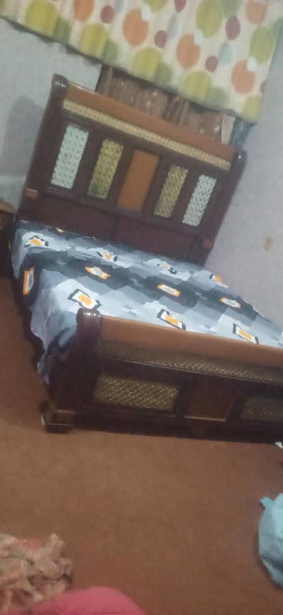 wooden bed for sale