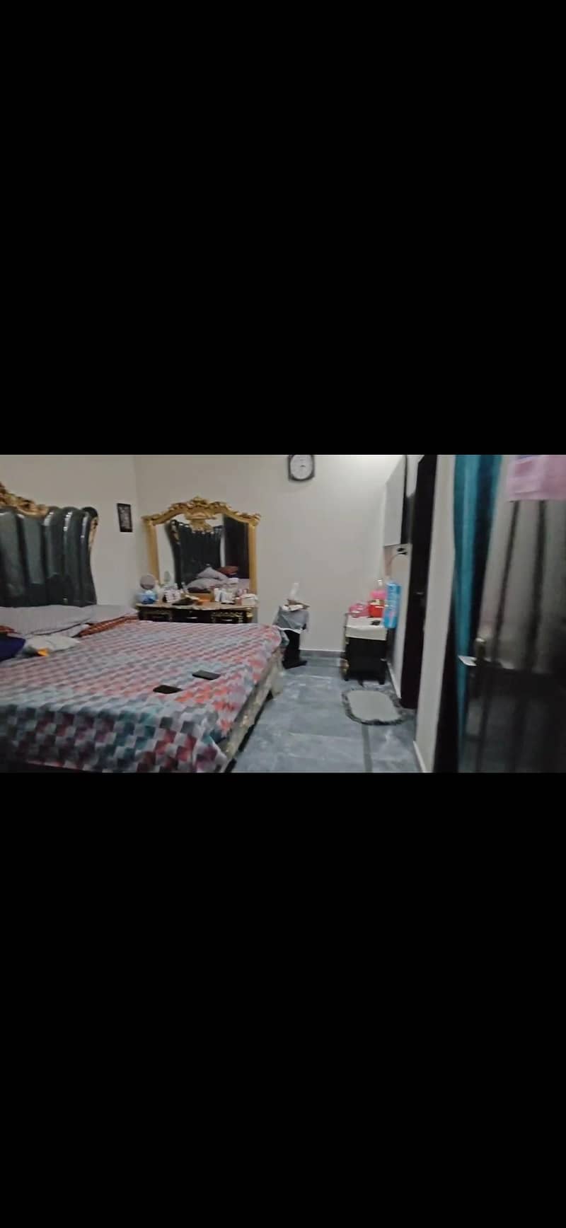 Bed with dressing table and two side table 2
