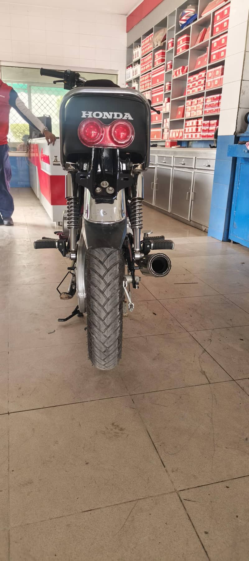 Cg125 modified 1