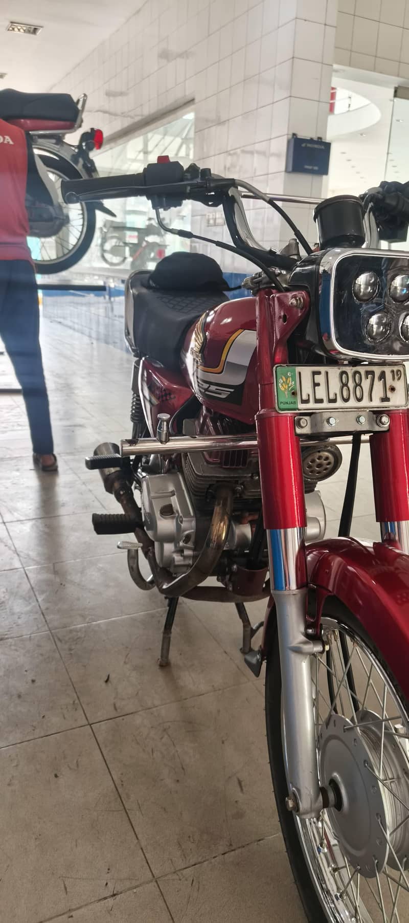 Cg125 modified 3
