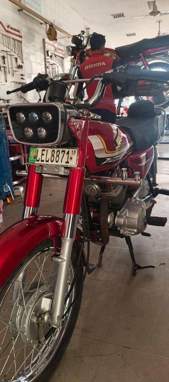 Cg125 modified 11