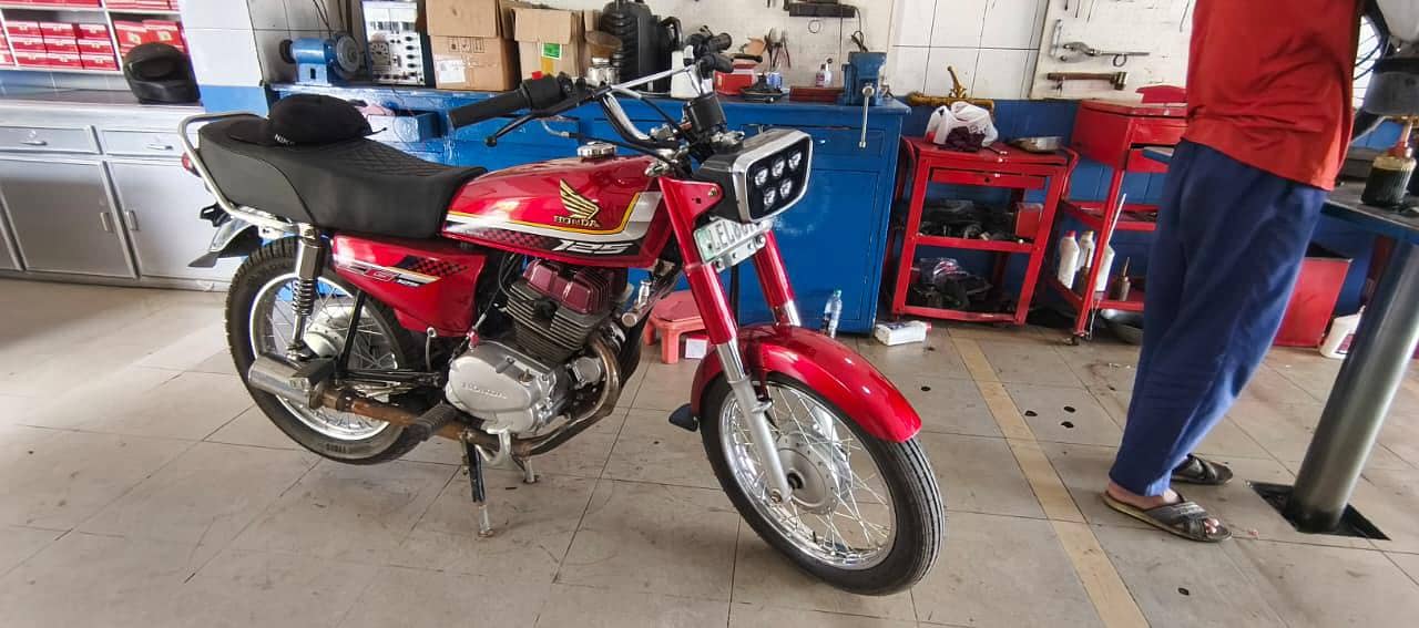 Cg125 modified 12