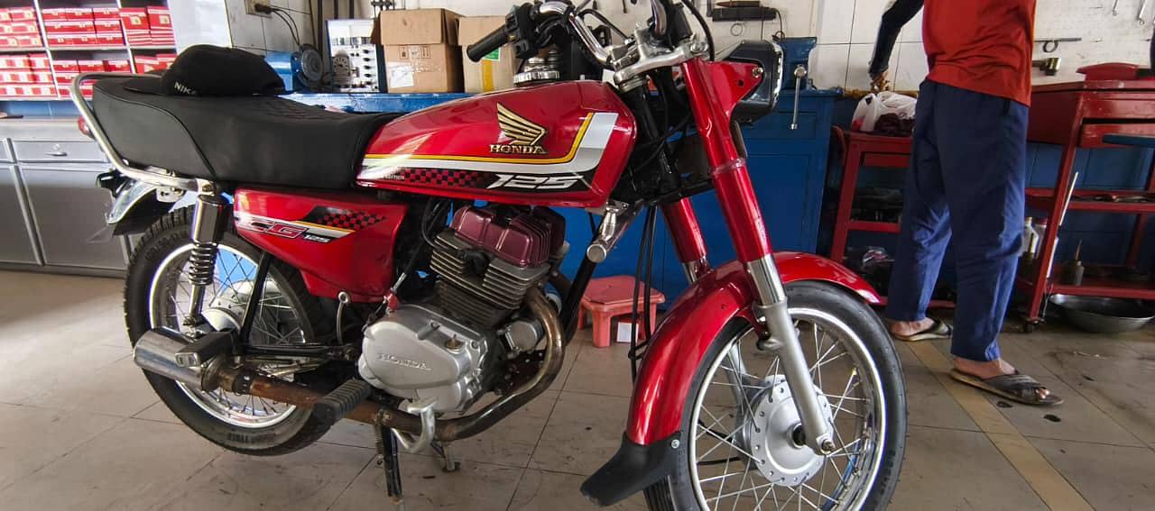 Cg125 modified 13