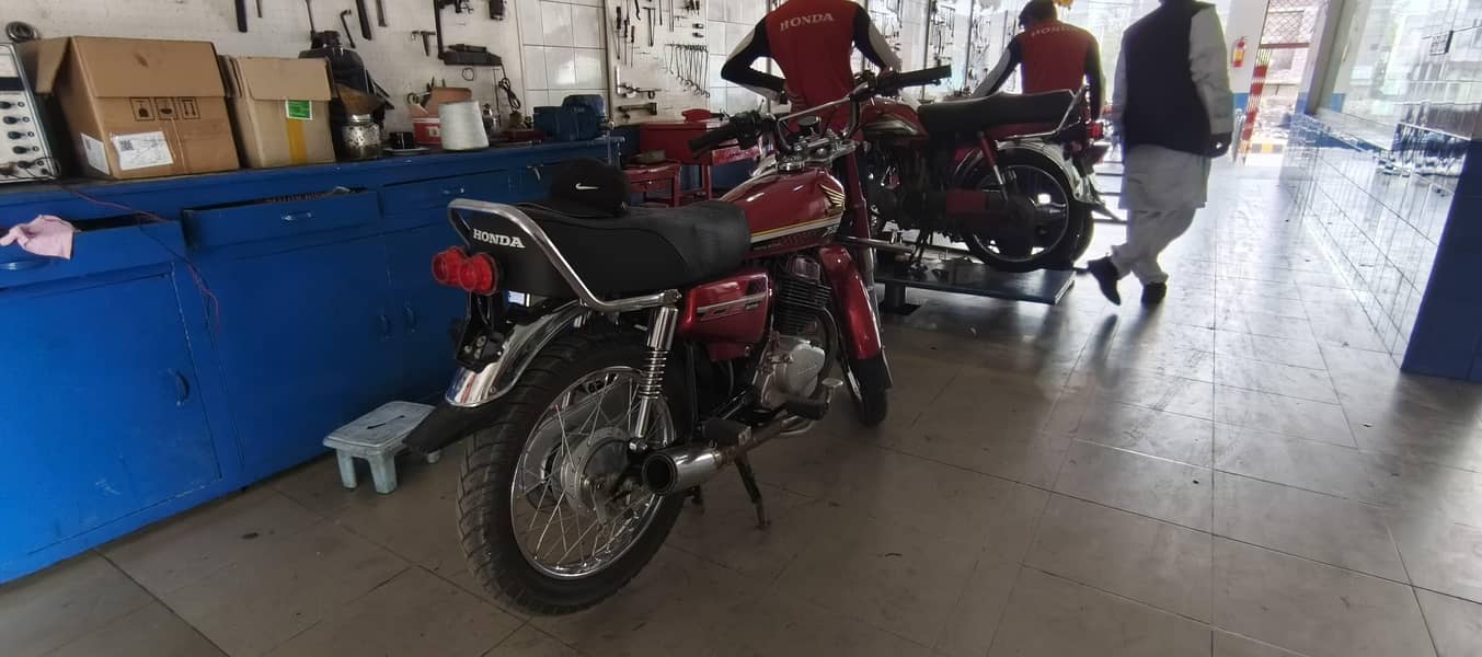 Cg125 modified 14