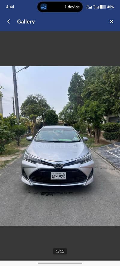 Toyota Corolla Altis 2021