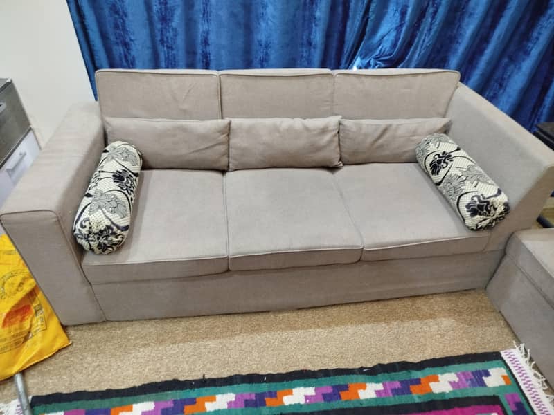 Premium 7-Seater L-Shape Corner Sofa Set – Excellent Condition 4