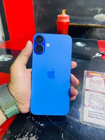 Apple iPhone 16 Plus water pack 10/10 under apple warranty