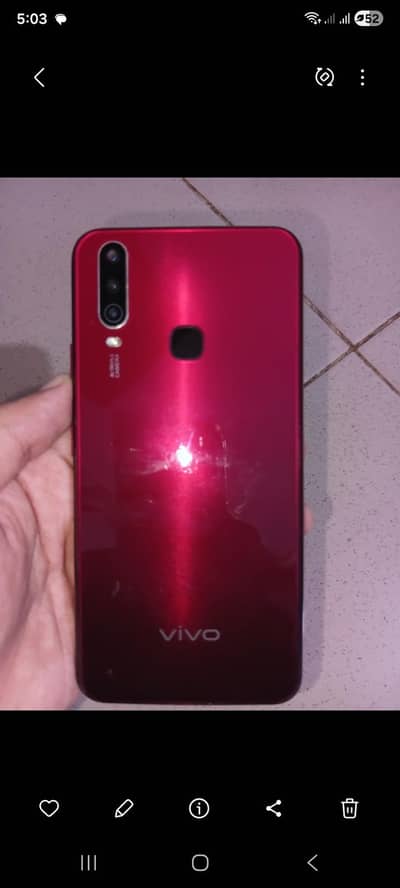 Vivo Y15 4/64 PTA approve with box