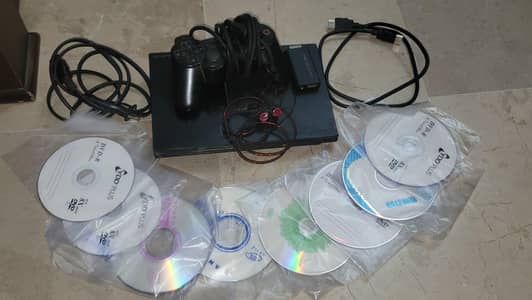 Sony PS2 Slim Retro Bundle + HDMI Converter & 8 Games (Urgent Sale)