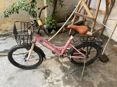 Kids bike pink colour