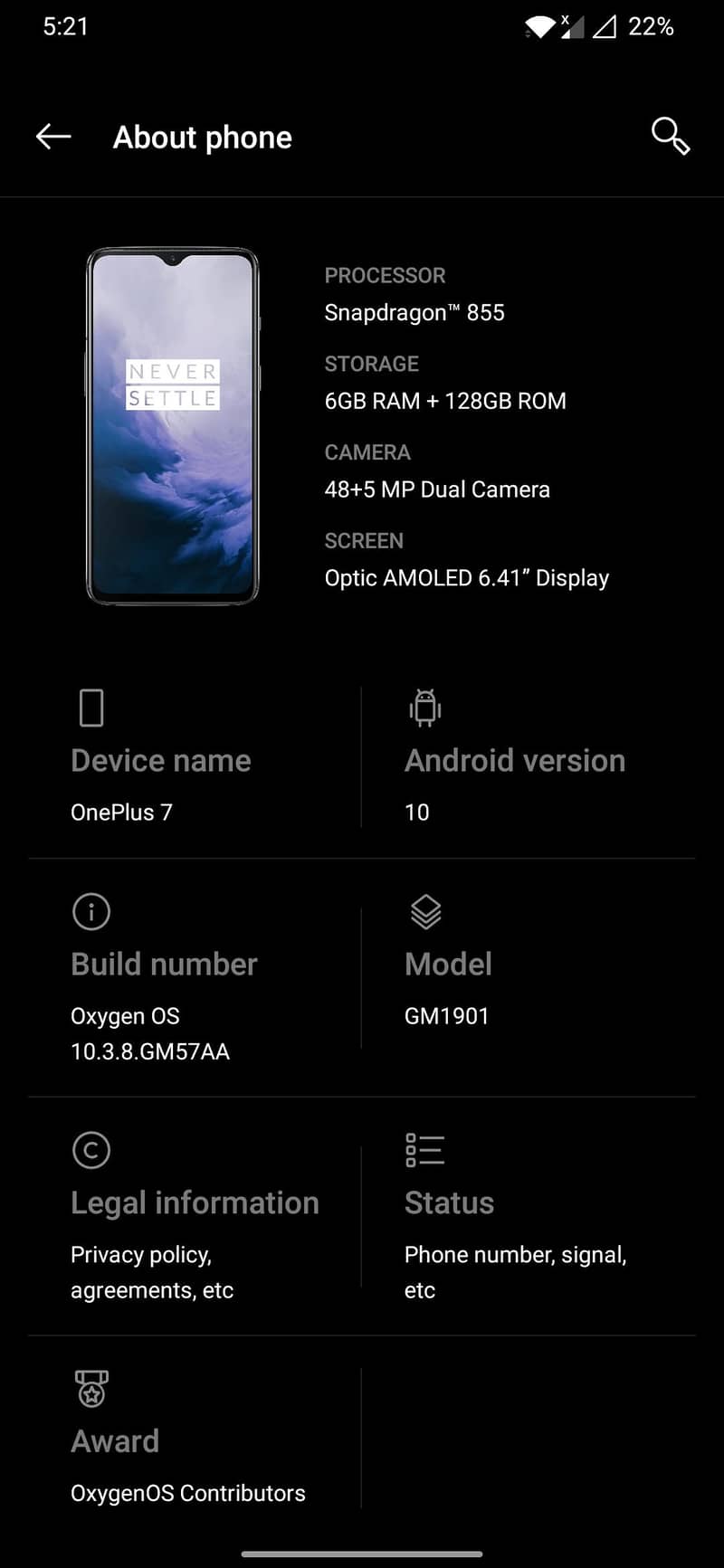 One Plus 7 1