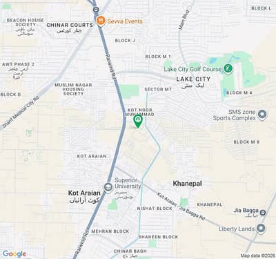 4 Kanal Plot in OPF Green Farms Housing Scheme Raiwind Road