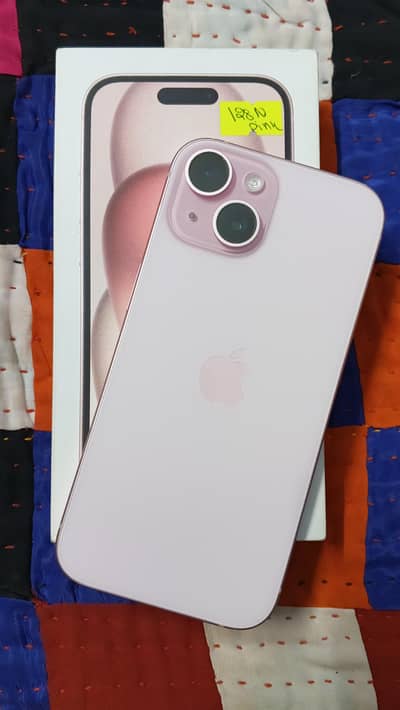 iPhone 15 Pink 128GB (JV) With Box