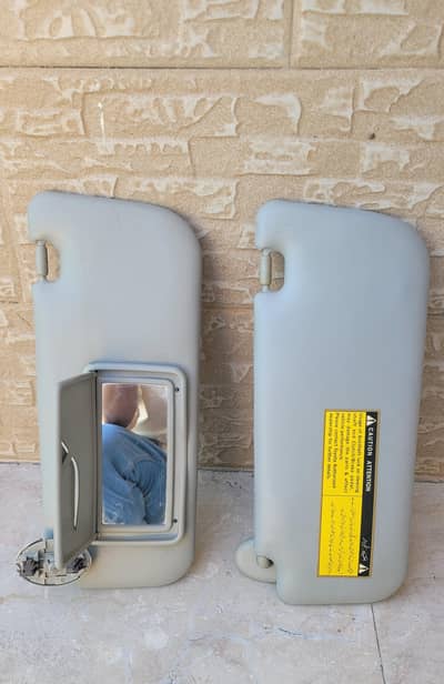 Corolla roof Sun visor set Geniune pair 2008-2013